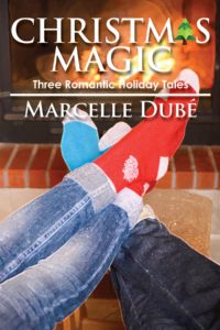 cover for Christmas Magic, Three Romantic Stories by Marcelle Dube